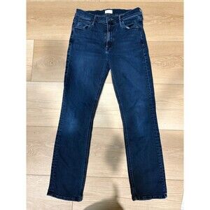 MOTHER The Mid Rise Dazzler Ankle Jeans Chip On My Shoulder Wash Size 29 Blue
